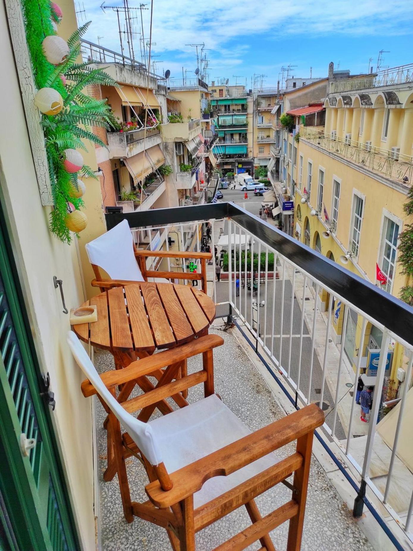 Theater Penthouse Apartamento Corfu  Exterior foto