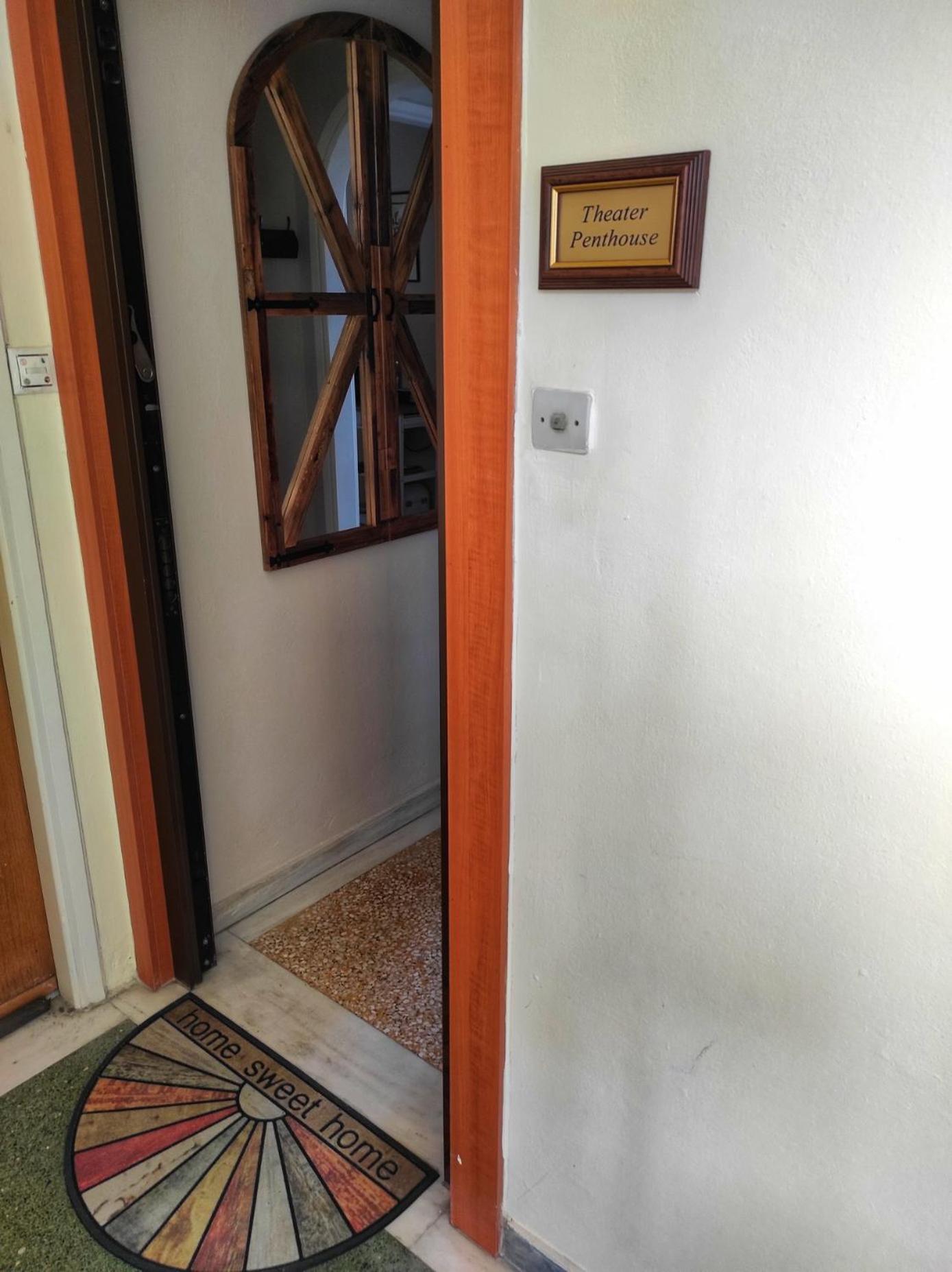 Theater Penthouse Apartamento Corfu  Exterior foto